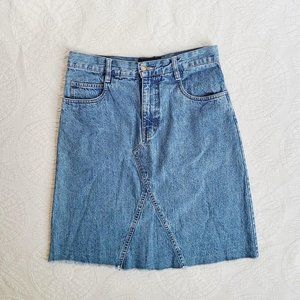 Vintage y2k Xhilaration Denim Jean Skirt